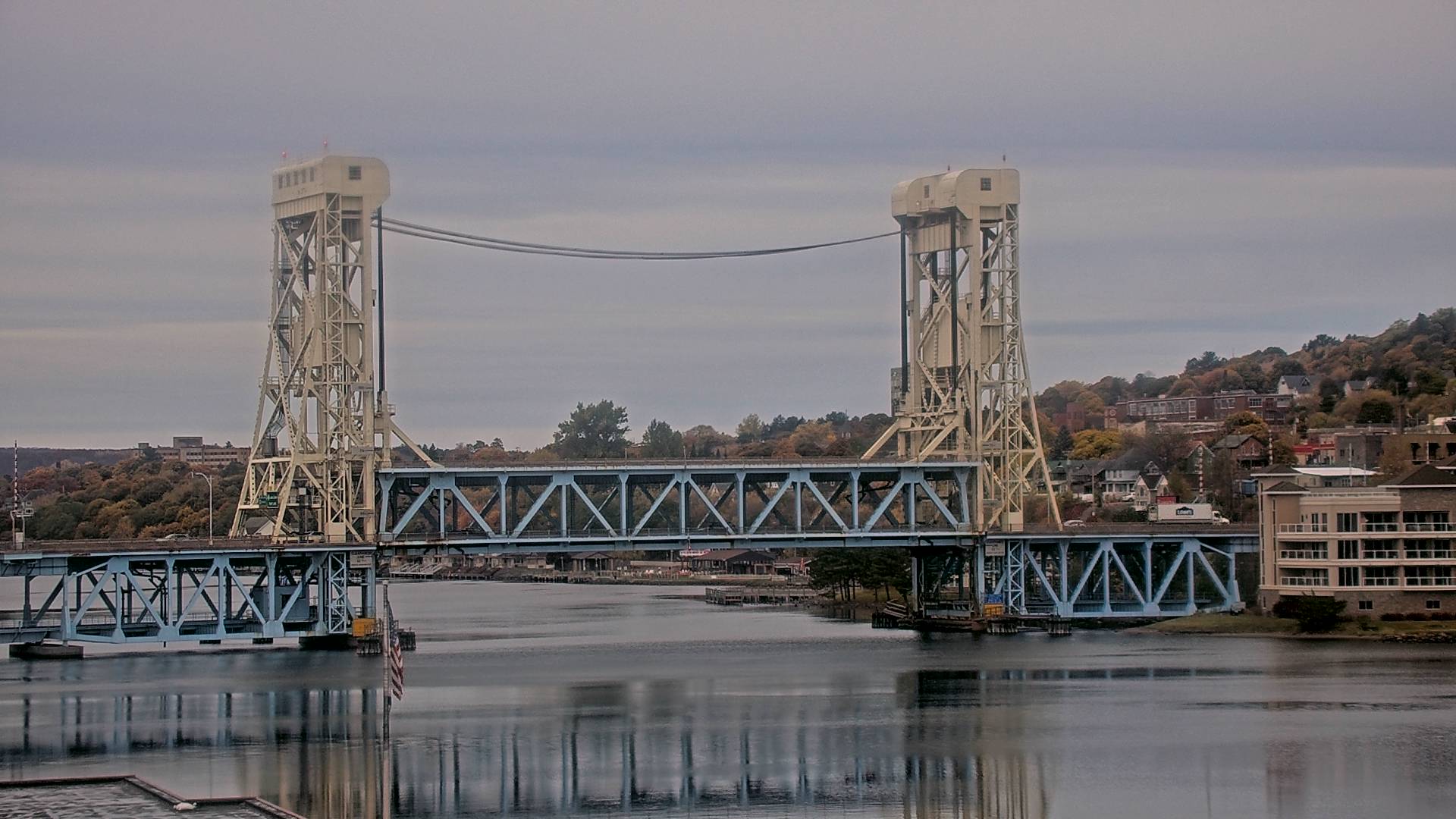 Hancock MI Lift Bridge Live Webcam & Weather