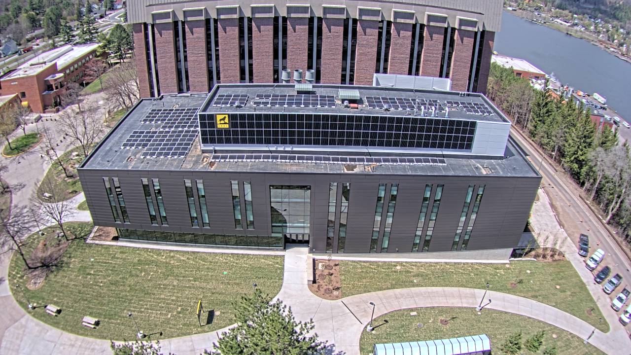 A view of the H-STEM Complex construction.